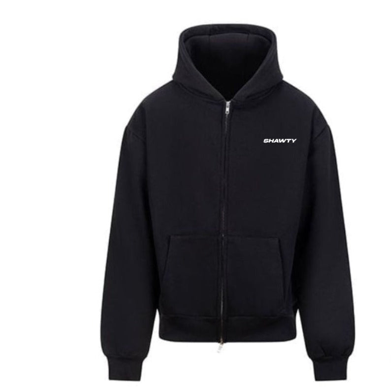 Hoodie zipper - Shawty Created by confidence