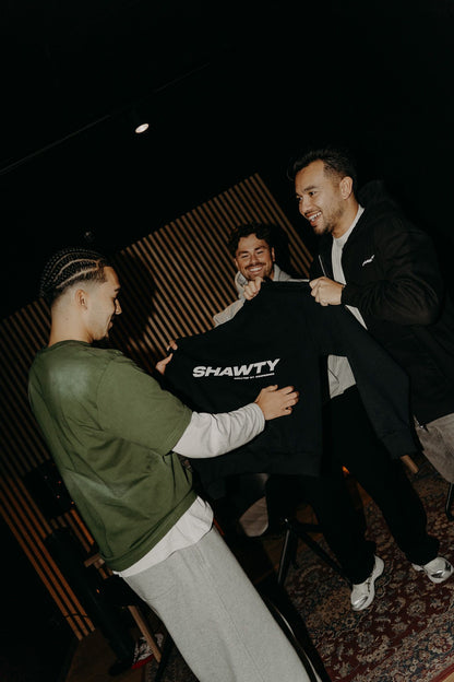 Hoodie zipper - Shawty Created by confidence